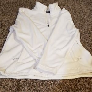 Eddie bauer white fleece